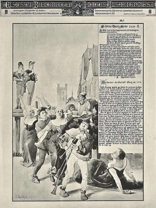 The dancing plague of 1518
