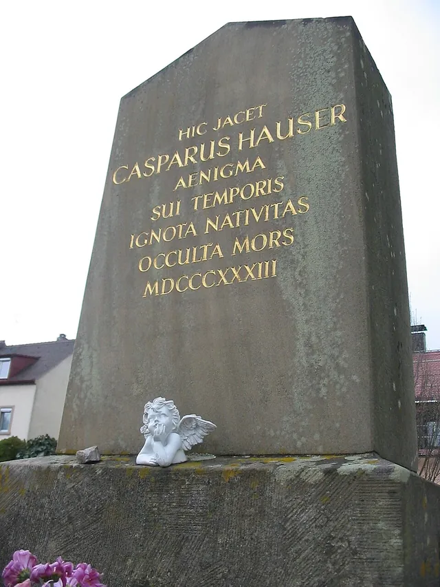 Hauser's headstone