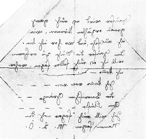 The note in the violet purse